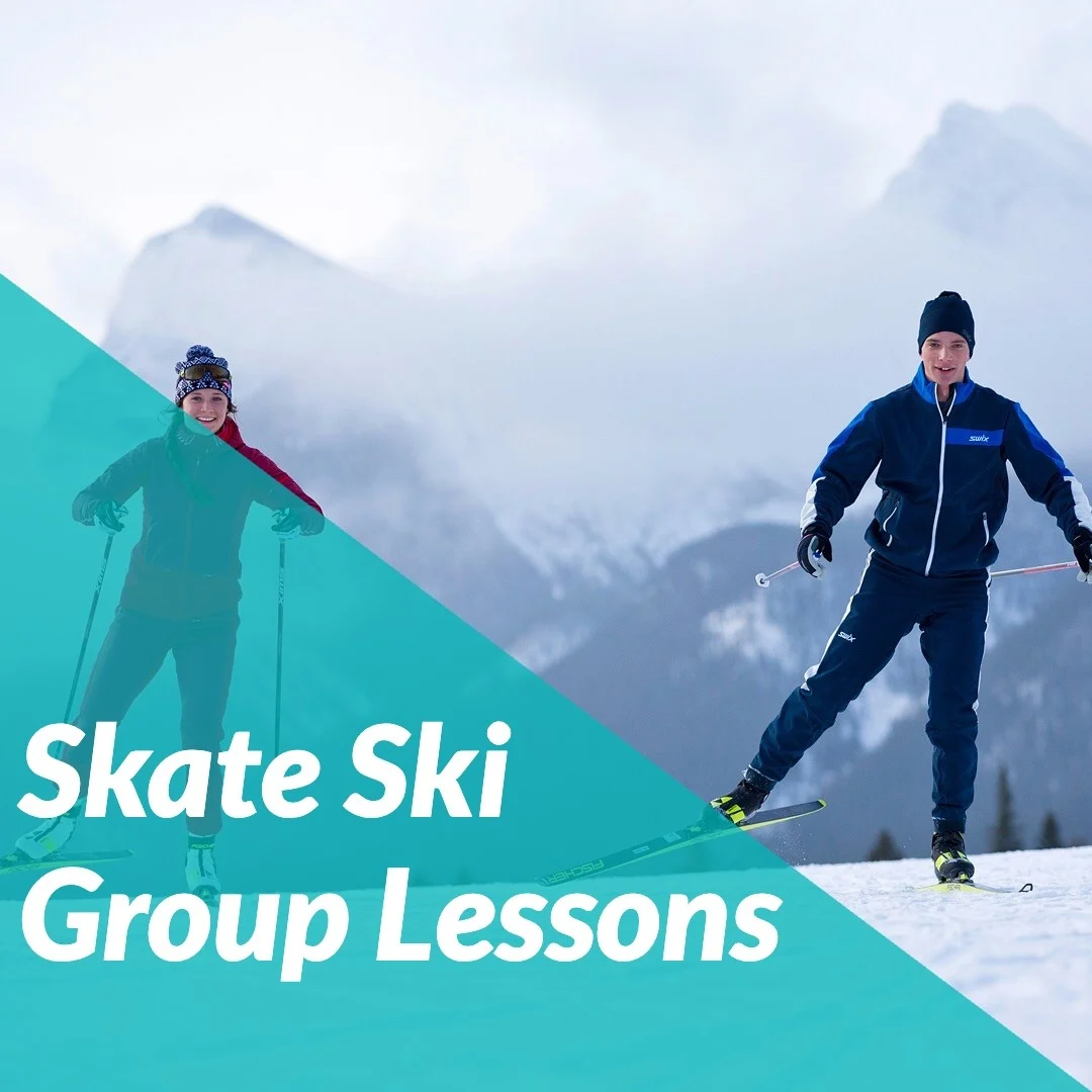 skate-ski-group-lessons Trail Sports - Cross-Country Ski Lessons & Tours